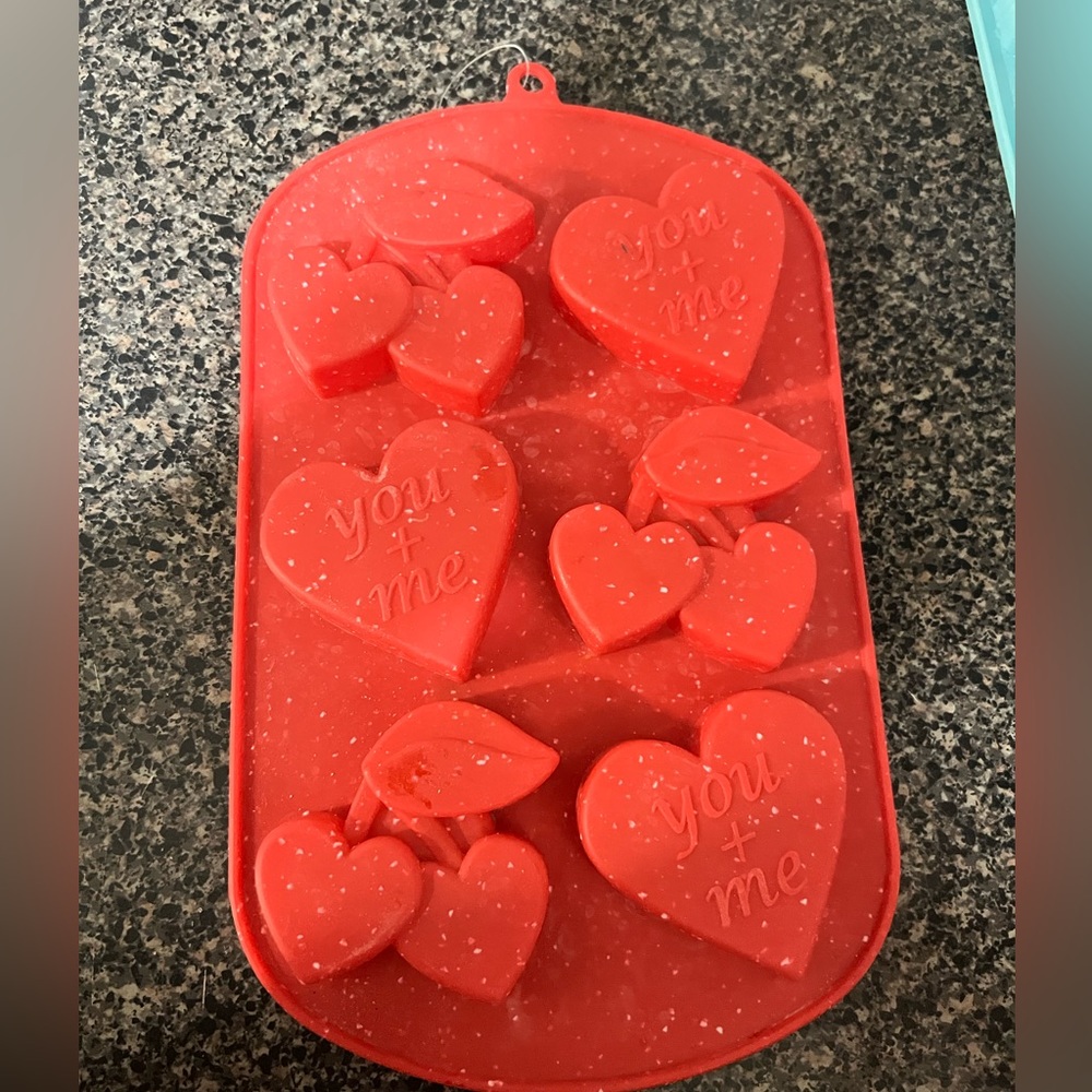 Valentine silicone mold